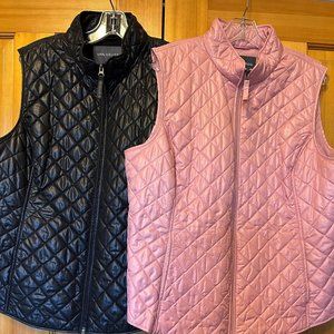 Ladies Van Heusen Vests - set of 2 - SZ XL